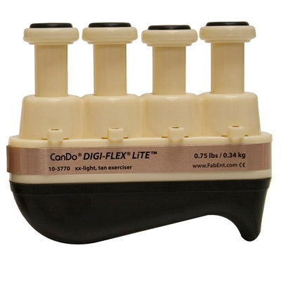 Fabrication Enterprises Hand Exerciser CanDo® Digi-Flex® LiTE® Tan 2X-Light - Each - 10-3770-EA