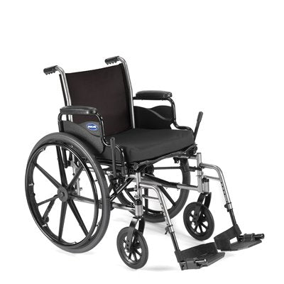 Invacare Lightweight Wheelchair Tracer® SX5 Dual Axle Full Length Arm 20 Inch Seat Width Adult 300 lbs. Weight Capacity - Each - TRSX50FBFP-EA