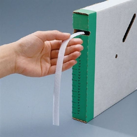 Patterson Medical Supply Grip Hook and Strip Loop Velcro® Brand 2 Inch X 25 Yard White Plain Backed - Each - A34032-EA