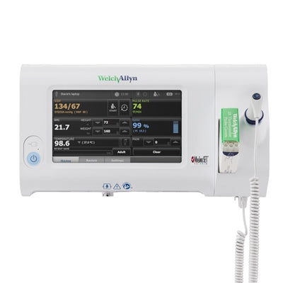 Welch Allyn Patient Monitor Connex® Spot Check and Vital Signs Monitoring NIBP, SpO2, Temperature Battery Operated - Each - 75ME-B-EA