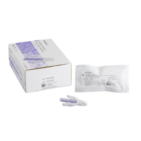McKesson Skin Adhesive McKesson LiquiBand® Exceed™ 0.8 mL Liquid Precision and Dome Applicator Tip 2-Octyl Cyanoacrylate - Box of 10 - 122-LBX-BX