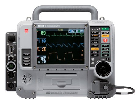 The Palm Tree Group Defibrillator Unit Manual Operation Lifepak® 15 Electrode Pads Contact - Each - 99577-001953-EA
