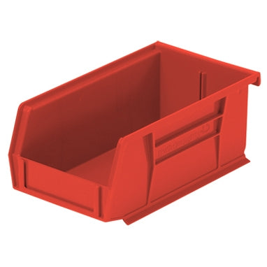 Health Care Logistics Storage Bin HCL® Super Tough Red Plastic 3 X 4-1/8 X 7-3/8 Inch - Each - 1405R-EA