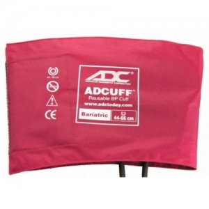 American Diagnostic Corp Reusable Blood Pressure Cuff Adcuff™ 44 to 66 cm Arm Nylon Cuff Bariatric Cuff - Each - 845-12BXBD-2-EA