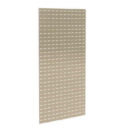 Akro-Mils Louvered Panel 5/16 X 36 X 61 Inch, 1000 lbs., Beige, Steel - Each - 30161BEIGE-EA