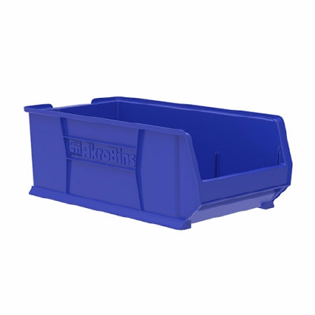 Akro-Mils Storage Bin AkroBins® Super-Size Blue Plastic 11 X 16-1/2 X 29-7/8 Inch - CT/1 - 30293BLUE-CT