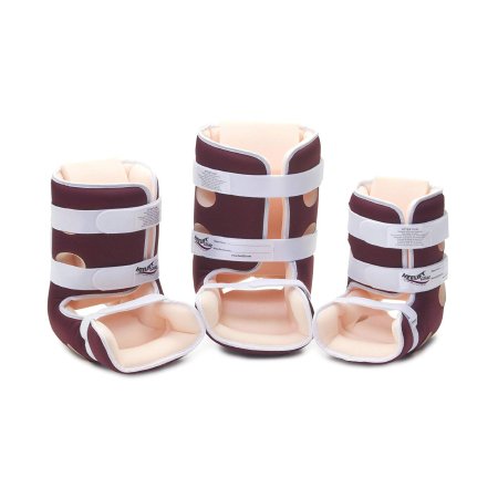 Walgreen Health Solutions Heel Suspension Boot Heelift® Glide Petite Burgundy - Case of 24 - 10831727006160-CS