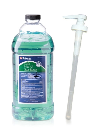 Safetec of America Hand Sanitizer with Aloe Safetec® 64 oz. Ethyl Alcohol Gel Pump Bottle - Each - 17357-EA