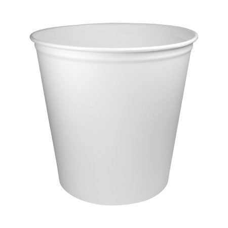 RJ Schinner Co Bucket Solo® White Single Use Paper 6-1/4 X 8-1/3 X 8-1/8 Inch - Case of 100 - 10T1-N0198-CS