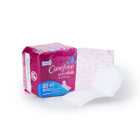 Energizer Personal Care Panty Liner Carefree® actifresh® Regular Absorbency - Box of 1 - 07830006990-BX
