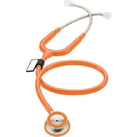 MDF Instruments Direct Sprague Stethoscope MDF® Orange 2-Tube Double Sided Chestpiece - Each - MDF77727-EA
