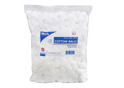 Dukal Cotton Ball Large Cotton NonSterile - Case of 2000 - 802-CS