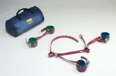 Humane Restraint Ambulatory Restraint Kit One Size Fits Most Hook and Loop Closure - Each - KIT13-EA