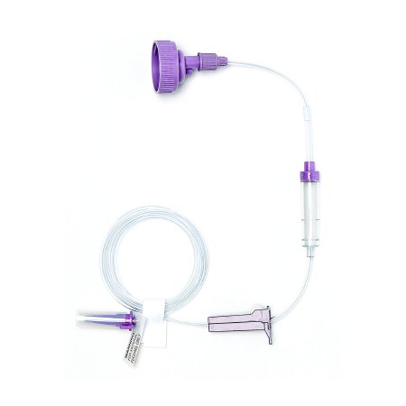 Vesco Medical Gravity Feeding Spike Set with Screw Cap Vesco Medical™ - Each - VED-020-EA
