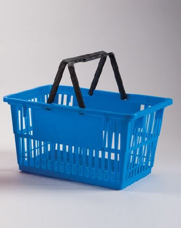 Health Care Logistics Tote Basket Blue Plastic 10 X 13-1/4 X 19-1/4 Inch - Each - 4024B-EA