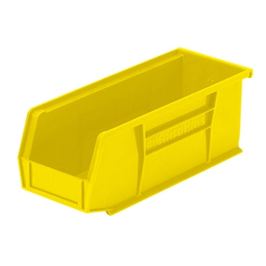 Health Care Logistics Storage Bin HCL® Super Tough Yellow Plastic 4 X 4-1/8 X 10-7/8 Inch - Each - 1401Y-EA