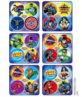 Medibadge Disney® 300 per Unit Justice League MiniBadges Sticker - Pack of 90 - 2499P-PK