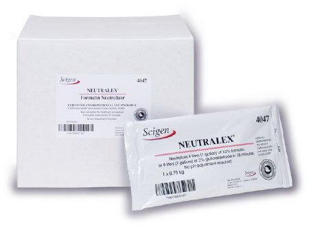 Fisher Scientific Histology Reagent Scigen Neutralex™ Formalin Neutralizer Spill Control Proprietary Mix 750 Gram - Case of 16 - 23730561-CS