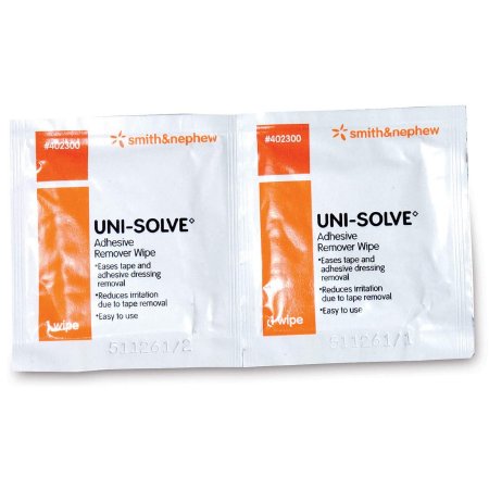 Smith & Nephew Adhesive Remover UniSolve Wipe - Case of 1000 - 402300-CS