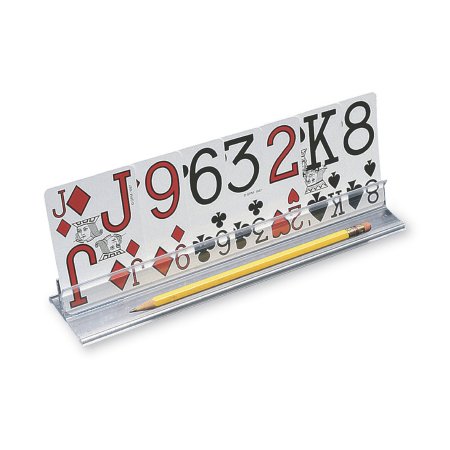 Maddak Playing Card Holder 1-2/5 X 3 X 15 Inch - Pack of 4 - 712524015-PK