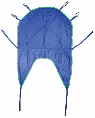 Graham-Field Universal Sling 4 or 6 Point With Full Head Support Height Adjustable Straps Large 400 lbs. Weight Capacity - Each - UPH863-EA
