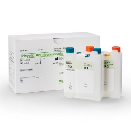 Abbott General Chemistry Reagent Multigent™ Single Drug Tricyclic Antidepressants (TCA) 200 Tests - Box of 1 - 06L2820-BX