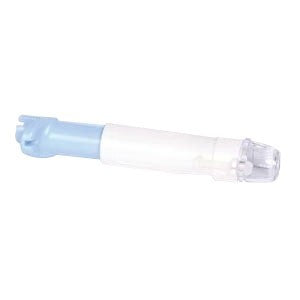Arkray USA Lancing Device Multi-Lancet Device™ 2 Various Gauges Protective Safety Cap Push Button Activation Finger - Each - 660016-EA