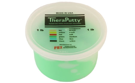Fabrication Enterprises Therapy Putty CanDo® Antimicrobial TheraPutty® Medium 1 lbs. - Each - 10-2643-EA