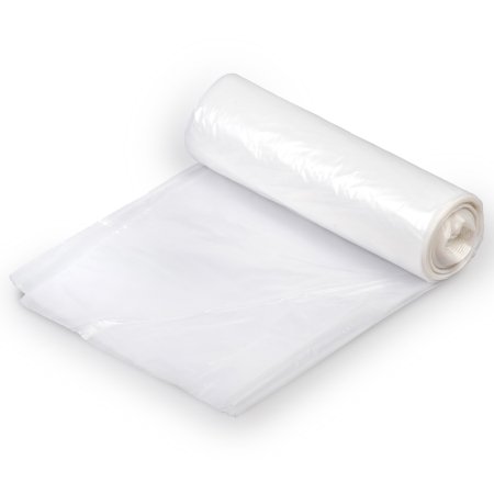 Colonial Bag Corp Trash Bag Colonial Bag 10 gal. Clear LLDPE 0.60 mil 23 X 24 Inch X-Seal Bottom Coreless Roll - Roll of 25 - CRC23H-RL