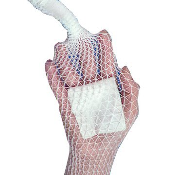 DeRoyal Elastic Net Retainer Dressing Stretch Net™ Tubular Elastic 25 Yard Size 12 White X-Large Torso NonSterile - Each - 10-7433-EA