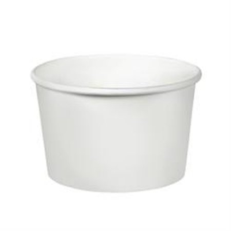 RJ Schinner Co Food Container Solo® White Single Use Paper 2-1/4 X 3 X 3-1/8 Inch - Case of 1000 - VS608-02050-CS