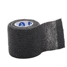 Andover Coated Products Athletic Underwrap Tape PowerSpeed™ Black 2-3/4 Inch X 6 Yard Elastic NonSterile - Case of 16 - PS3725BK-016-CS