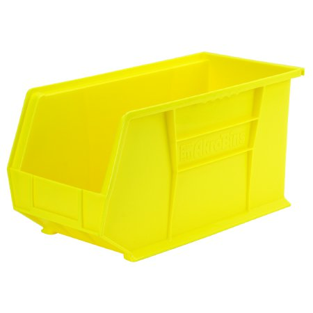 Akro-Mils Storage Bin AkroBins® Yellow Plastic 8-1/4 X 9 X 18 Inch - CT/6 - 30265YELLO-CT