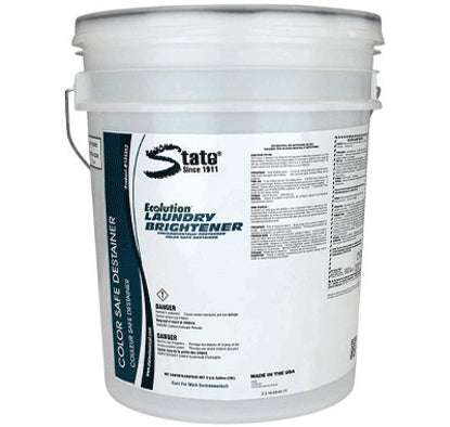 State Cleaning Solutions Laundry Detergent Ecolution® 5 gal. Pail Liquid Concentrate Unscented - Each - 125355-EA