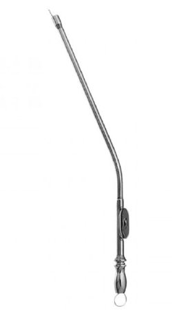 V. Mueller Suction Tube Rhoton-Merz 3 Fr. Stainless Steel - Each - VM85-6296-EA