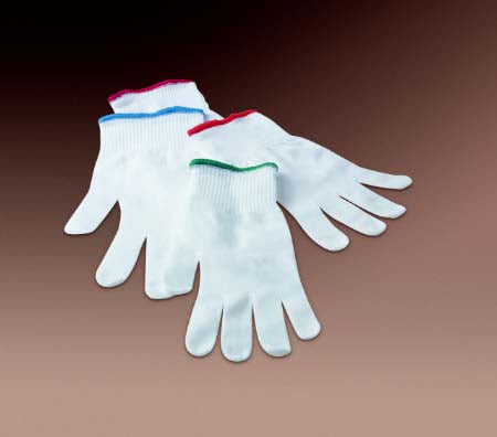 Fisher Scientific Glove Liner UltraFIT® Full-Finger Nylon White Large - Pack of 12 - 14-379-39-PK
