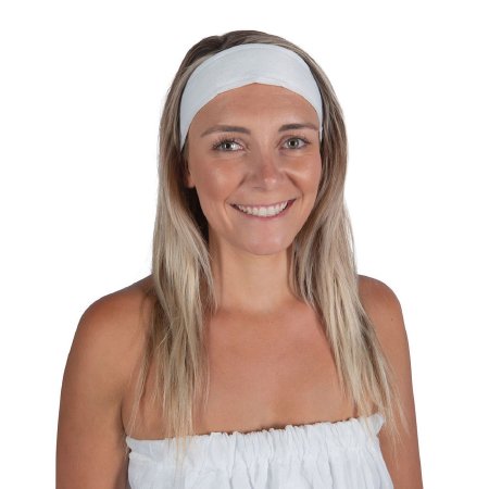 The Systems Group Headband White One Size Fits Most - Case of 250 - SPA-38-CS