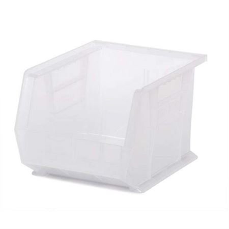 Market Lab Inc Storage Bin Semi-Clear Industrial Grade Polymers 7 X 8-1/4 X 10-3/4 Inch - Case of 6 - 18887-SC-CS