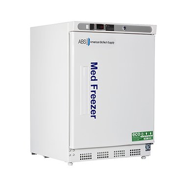 Health Care Logistics Undercounter Freezer Pharmaceutical 4 cu.ft. 1 Swing Door Manual Defrost - Each - 19320-EA