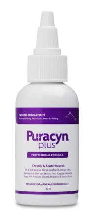 Innovacyn Wound Cleanser Puracyn® Plus 2 oz. Twist Cap Bottle NonSterile Antimicrobial - Case of 12 - 6502-CS