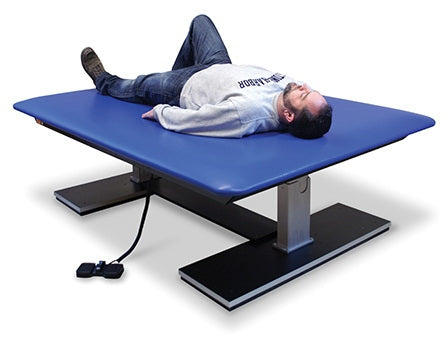 Hausmann Industries 1441 Series Econo Electric Hi-Lo Mat Platform 4 W X 7 L Foot 20 to 29 Inch Height 600 lbs. Weight Capacity - Each - 1441-47-V35-EA
