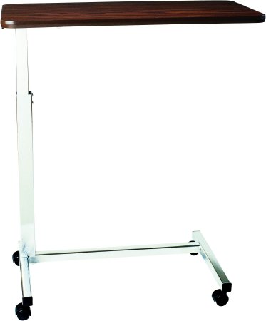 Drive Medical Overbed Table Non-Tilt Spring Assisted Lift 28 to 45 Inch Height Range - Each - 16012-UCDM-EA