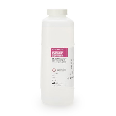 Abbott Wash Reagent Architect™ Concentrated Wash Buffer For Architect ci8200 / i1000SR / i2000 / i2000SR Analyzers 4 Pack - Box of 4 - 06C5458-BX