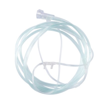 McKesson ETCO2 Nasal Sampling Cannula with O2 Delivery With Oxygen Delivery McKesson Adult Curved Prong / NonFlared Tip - Case of 25 - 16-0504-CS