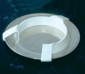 Alimed Plate Guard Large, Plastic, White - Each - 2970010611-EA