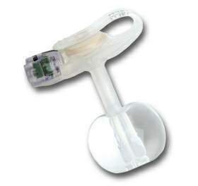 Applied Medical Technologies Balloon Button Gastrostomy Feeding Device AMT Mini Classic 16 Fr. 4.0 cm Tube Silicone Sterile - Each - 5-1640-EA