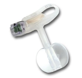 Applied Medical Technologies Balloon Button Gastrostomy Feeding Device AMT Mini Classic 20 Fr. 1.0 cm Tube Silicone Sterile - Each - 5-2010-EA