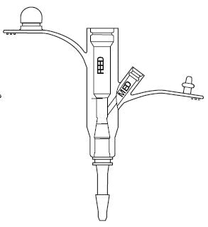 Avanos Medical Sales LLC Bolus Feeding Adapter MIC 20 Fr. - Each - 0136-20-EA