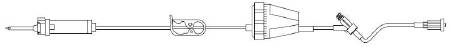 B. Braun Primary IV Administration Set Rate Flow® Gravity 1 Port 20 Drops / mL Drip Rate Without Filter 87 Inch Tubing - Case of 50 - 375152-CS