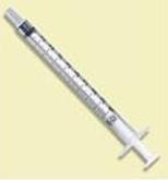 BD Tuberculin Syringe BD™ Luer Slip Tip Without Safety - Case of 1600 - 309659-CS